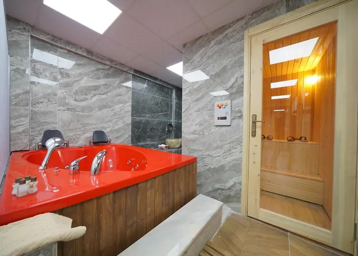 ホテル Cave Rooms&pool ギョレメ